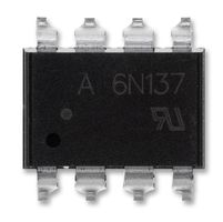 ISOCOM COMPONENTS 2004 LTD 6N139SMT&R Optocoupler, 1 Channel, Surface Mount DIP, 8 Pins, 20 mA, 5 kV, 400 %