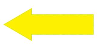 Small Arrow Sticker Yellow